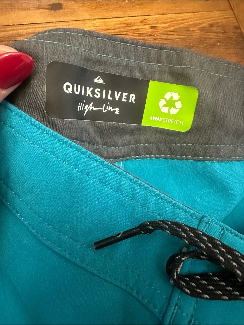 Quiksilver Men's Bright Turquoise Board Shorts